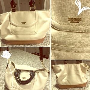 Two - Tone Authentic Guess Bag